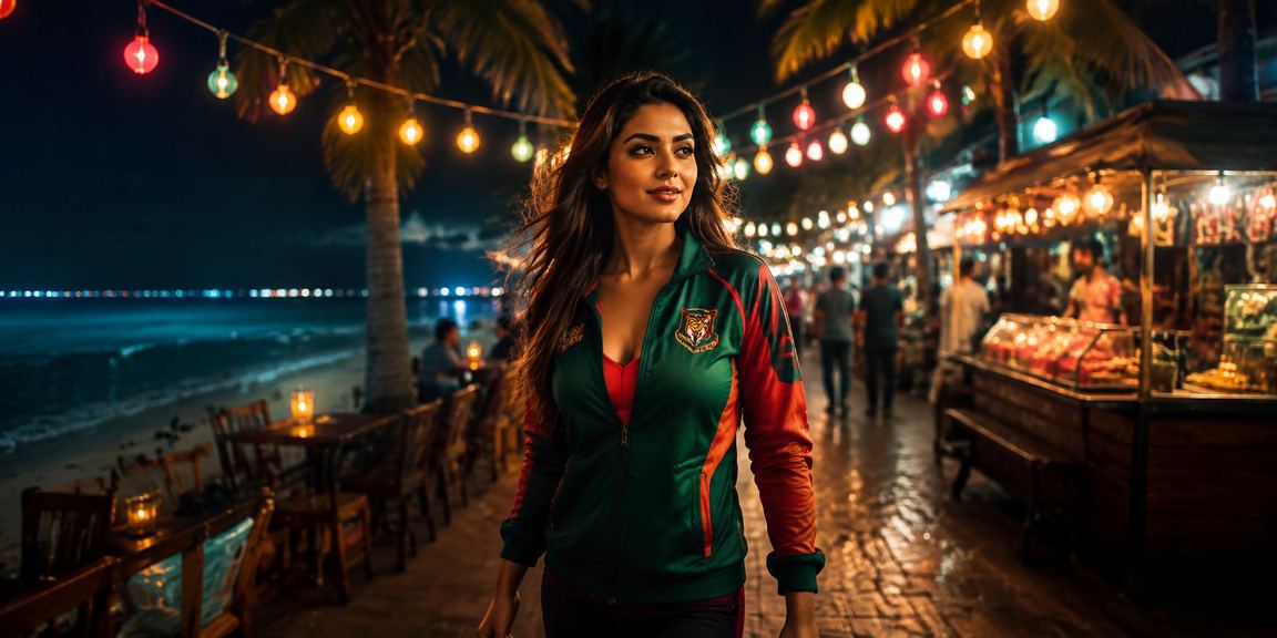 সেন্ট মার্টিনে বিচে বসে ক্রিকেট বেটিং পেমেন্ট করছেন খেলোয়াড়